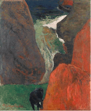 Paul Gauguin, Marina con vaca