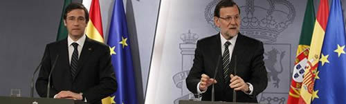 Mariano Rajoy y Pedro Passos Coelho