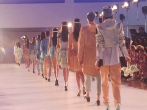 desfile de moda