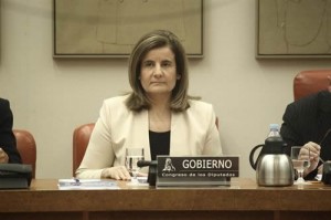 Fátima Báñez, ministra de Empleo