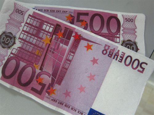Dinero. Billetes de 500 euros