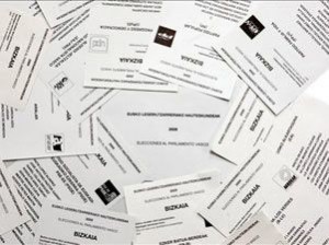 papeletas de voto