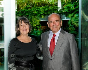 Sheila Bair y Emilio Botin