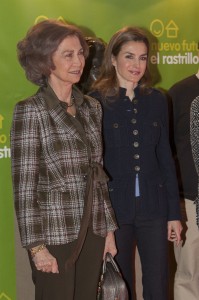 Doña Sofía y Doña Letizia