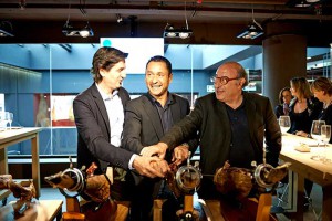Jordi Orozco, Enrique Tomás y Dani Freixes. Foto: Dani García Sarabia
