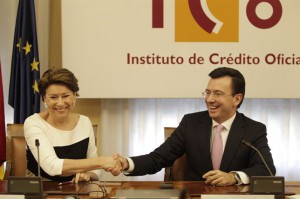 Magdalena Álvarez y Román Escolano en una foto de archivo