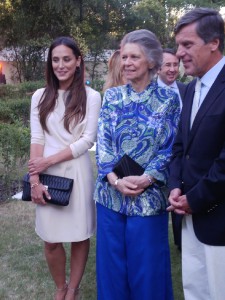 Irene de Grecia, el embajador y Tamara Falcó