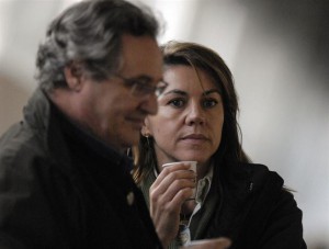 Ignacio López del Hierro y María Dolores de Cospedal