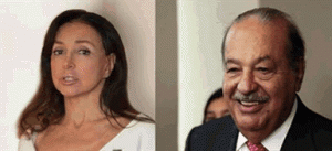 Carlos Slim y Esther Koplowitz
