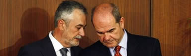 José Antonio Griñán y Manuel Chaves