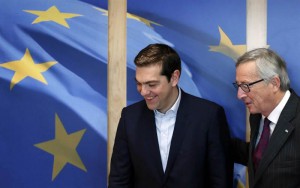 Juncker y Tsipras