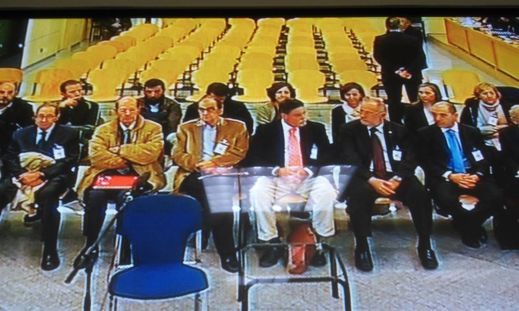 Los acusados en el juicio de Afinsa que ha comenzado en la Audiencia Nacional