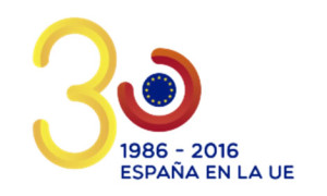 30 años España en la Unión Europea LOGO