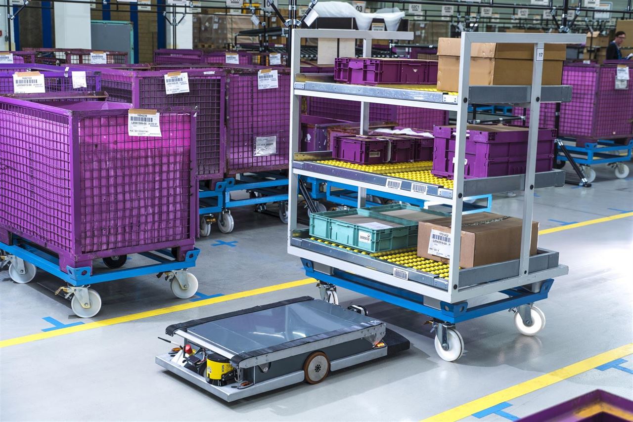 Robot para tareas logísticas