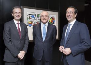 Gual, Fainé y Gortázar