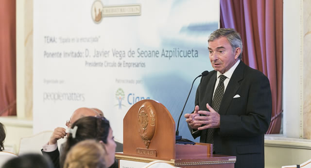 Javier Vega de Seoane, presidente del Círculo de Empresarios