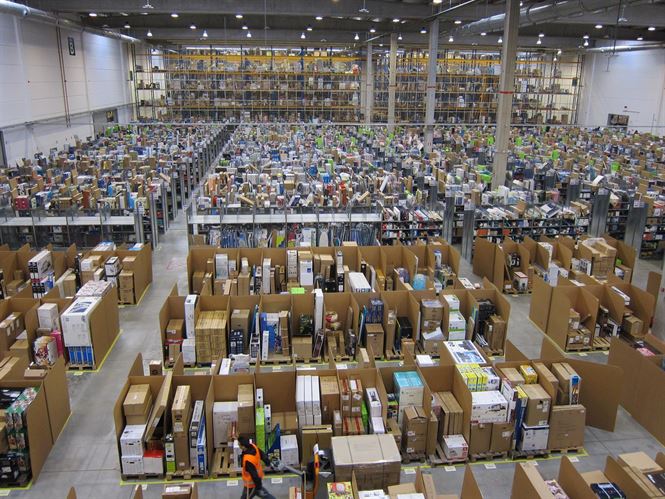 Centro logístico de Amazon en Madrid