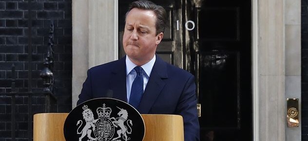 David Cameron ha presentado su dimisión como presidente tras conocer el resultado del referéndum