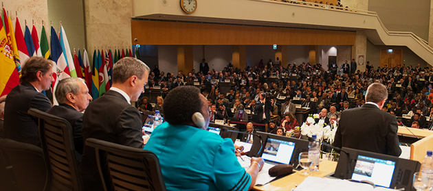 Imagen de la Conferencia Internacional del Trabajo
