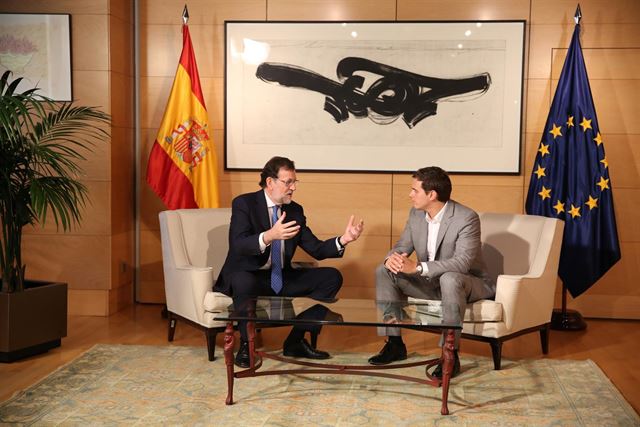 Mariano Rajoy y Albert Rivera