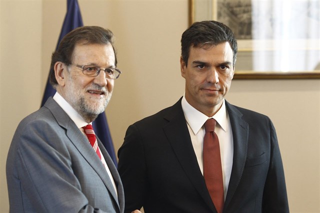 Mariano Rajoy y Pedro Sánchez
