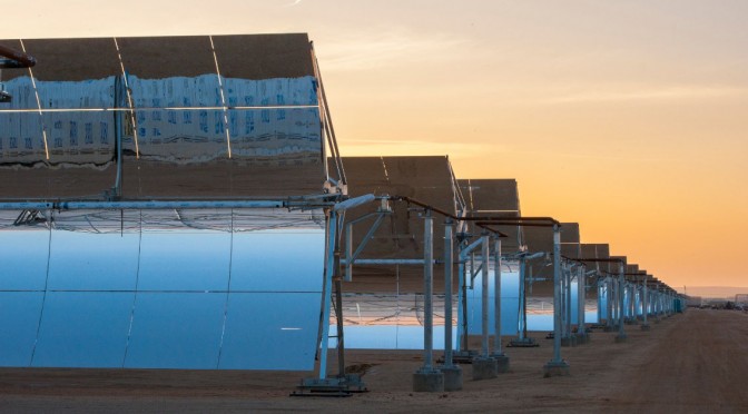 Planta de energía termosolar