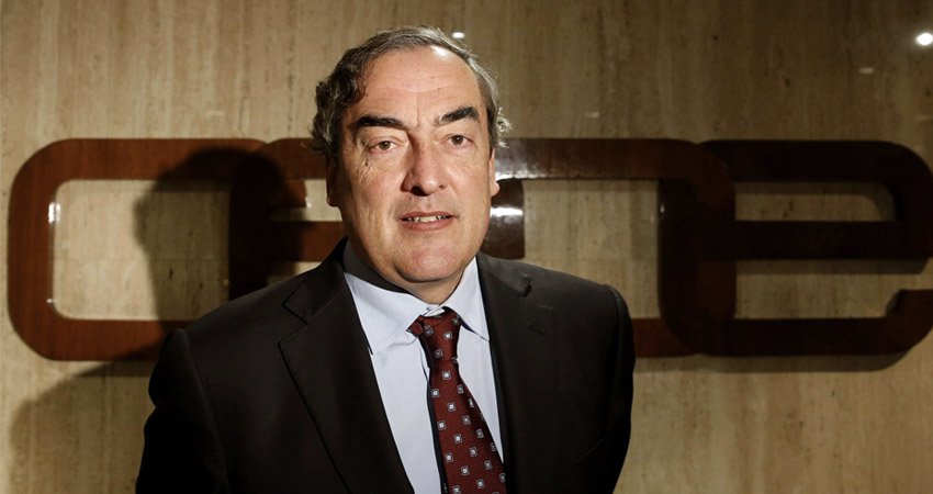 Juan Rosell, presidente de CEOE