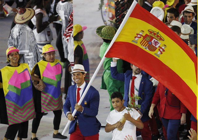 Rafa Nadal, abanderado en la inauguración de los Juegos de Río 2016