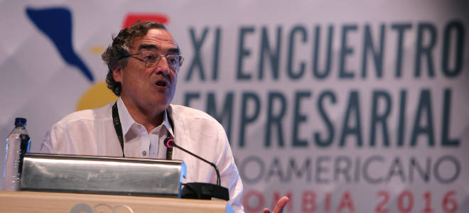 El presidente de CEOE, Juan Rosell (imagen: CEOE).