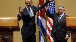 Obama y Castro