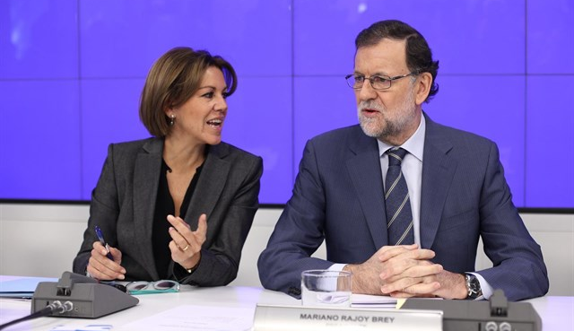 Rajoy y Cospedal