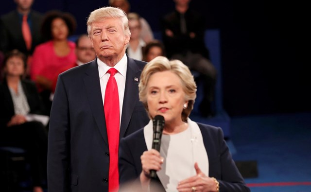 Clinton y Trump