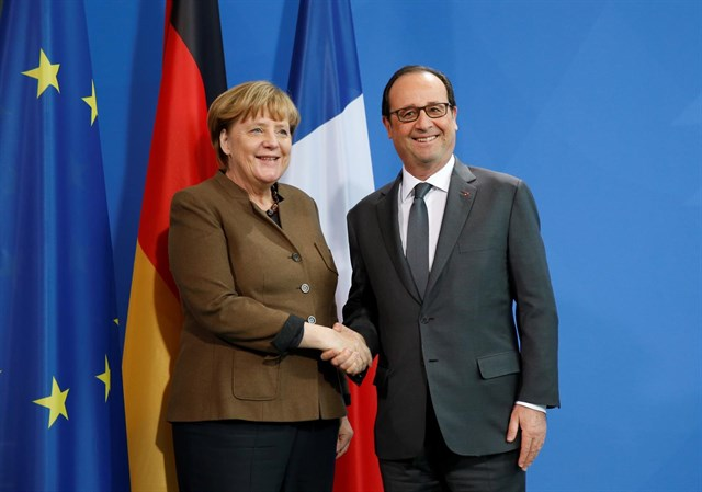 Merkel y Hollande