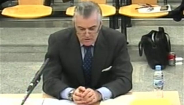 Luis Bárcenas, extesorero del PP, en el juicio por el caso Gürtel