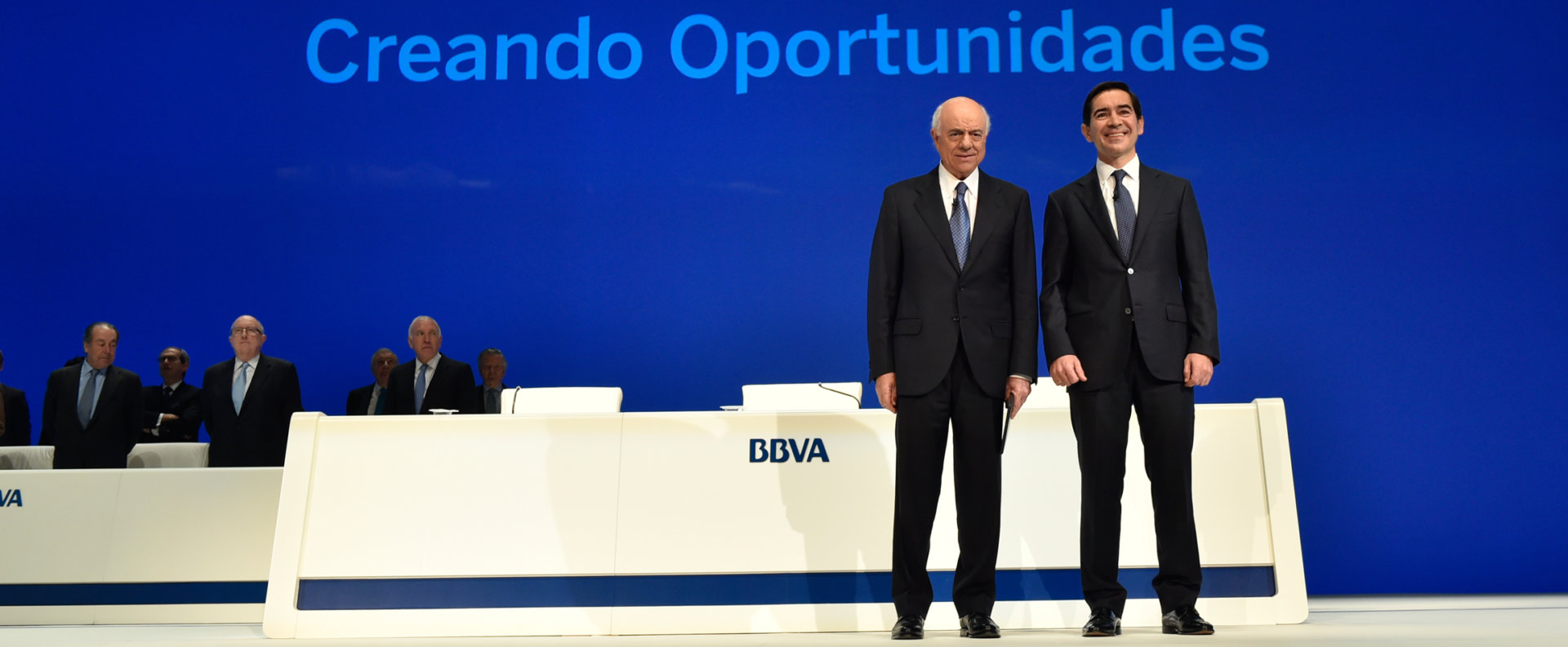 Francisco González y Carlos Torres Vila