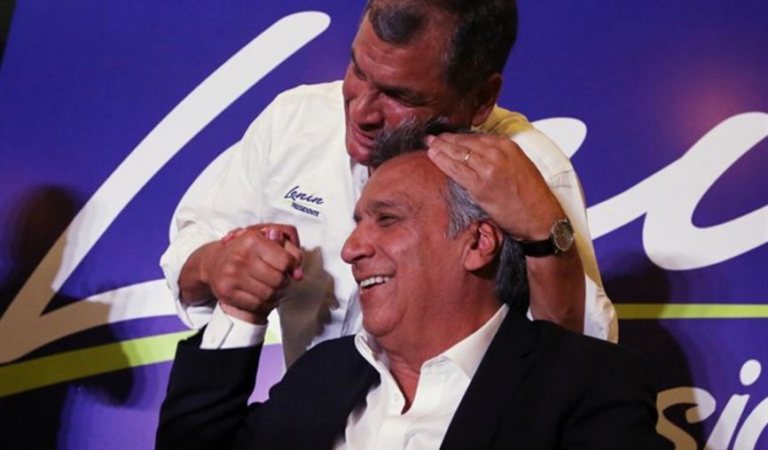 Rafael Correa y Lenín Moreno