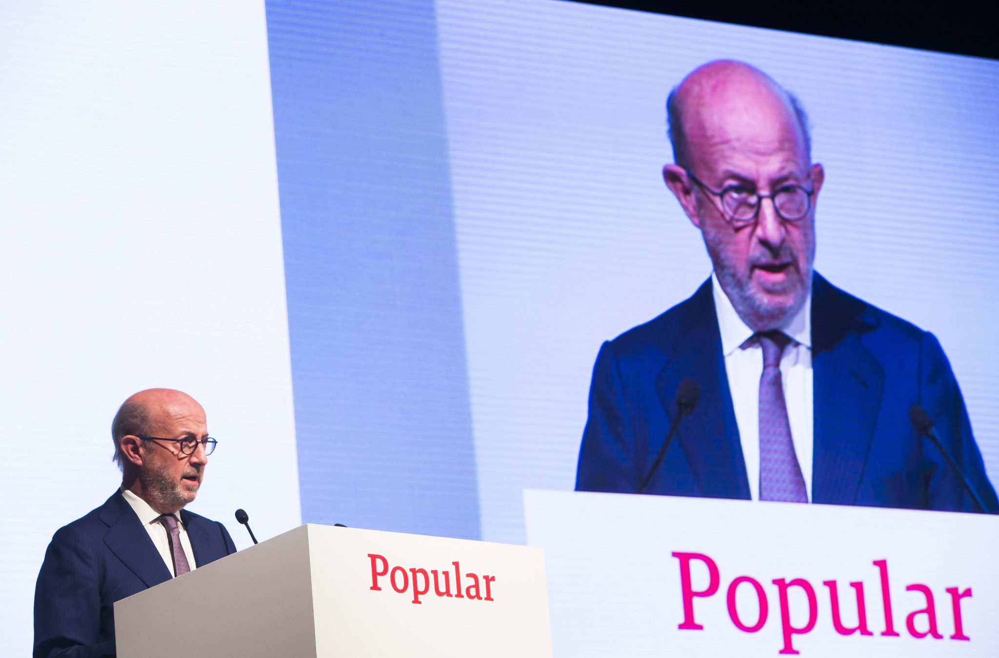 Emilio Saracho, presidente del Banco Popular