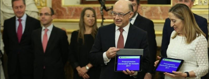 Cristóbal Montoro y Ana Pastor