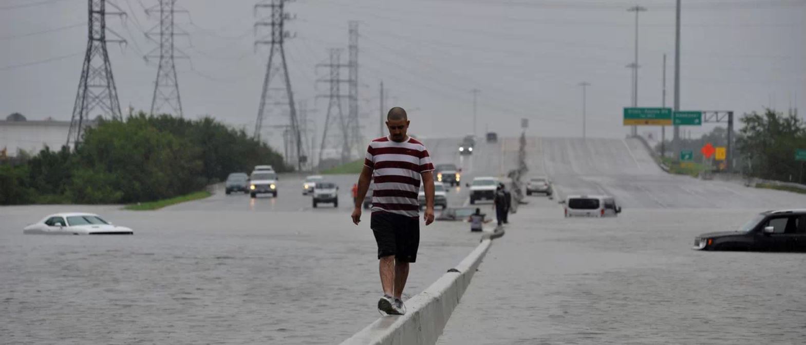 El huracán «Harvey» a su paso por Texas