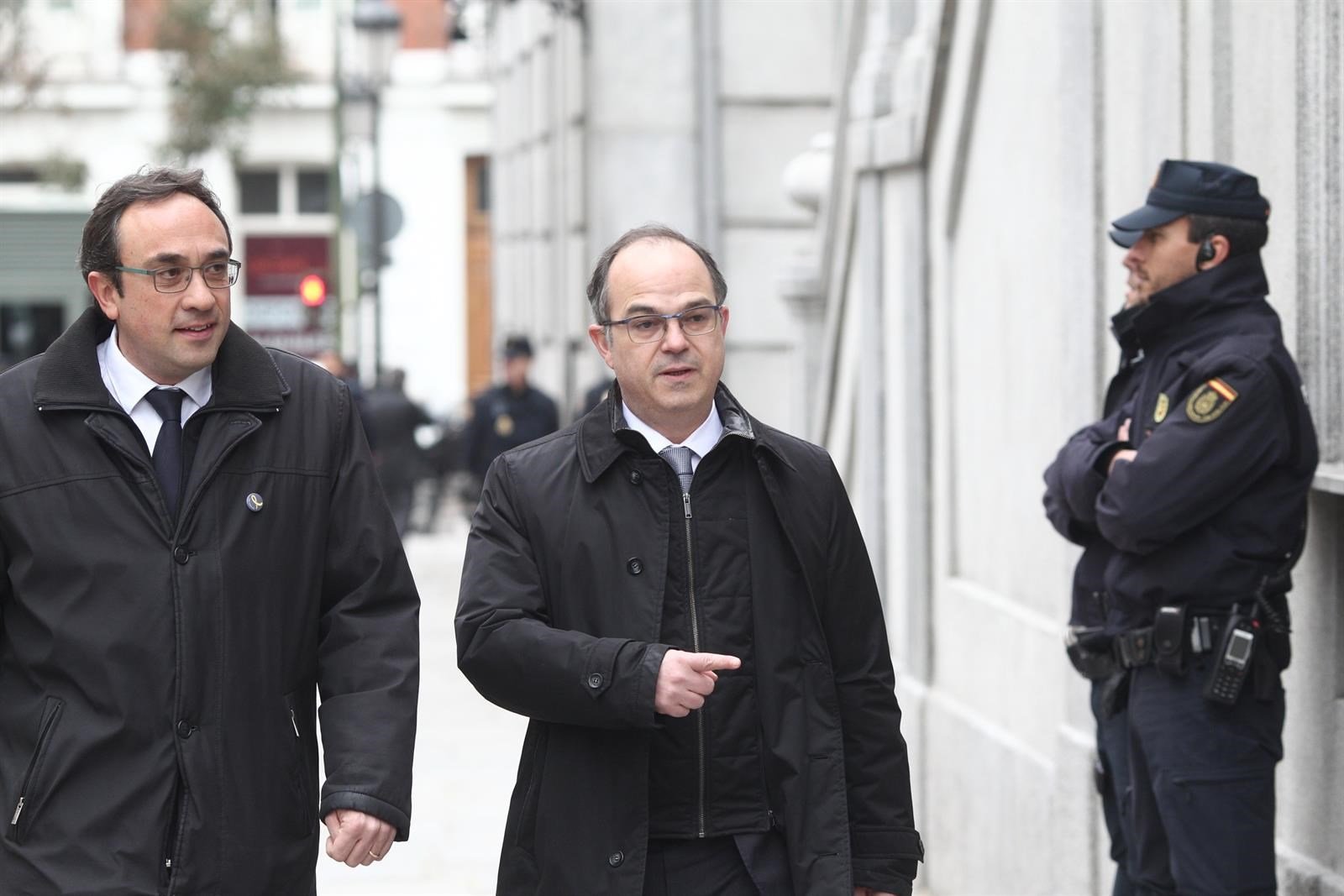 Josep Rull y Jordi Turull