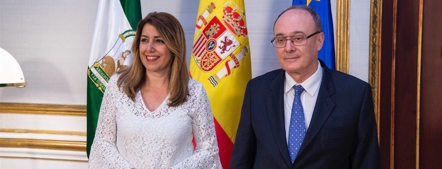 Susana Díaz y Luis María Linde