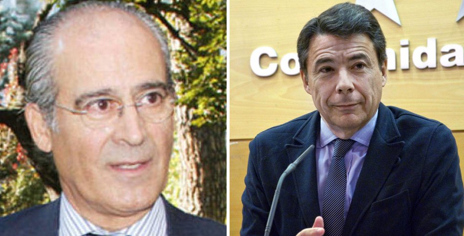 Edmundo Rodríguez (izqda) e Ignacio González (dcha)