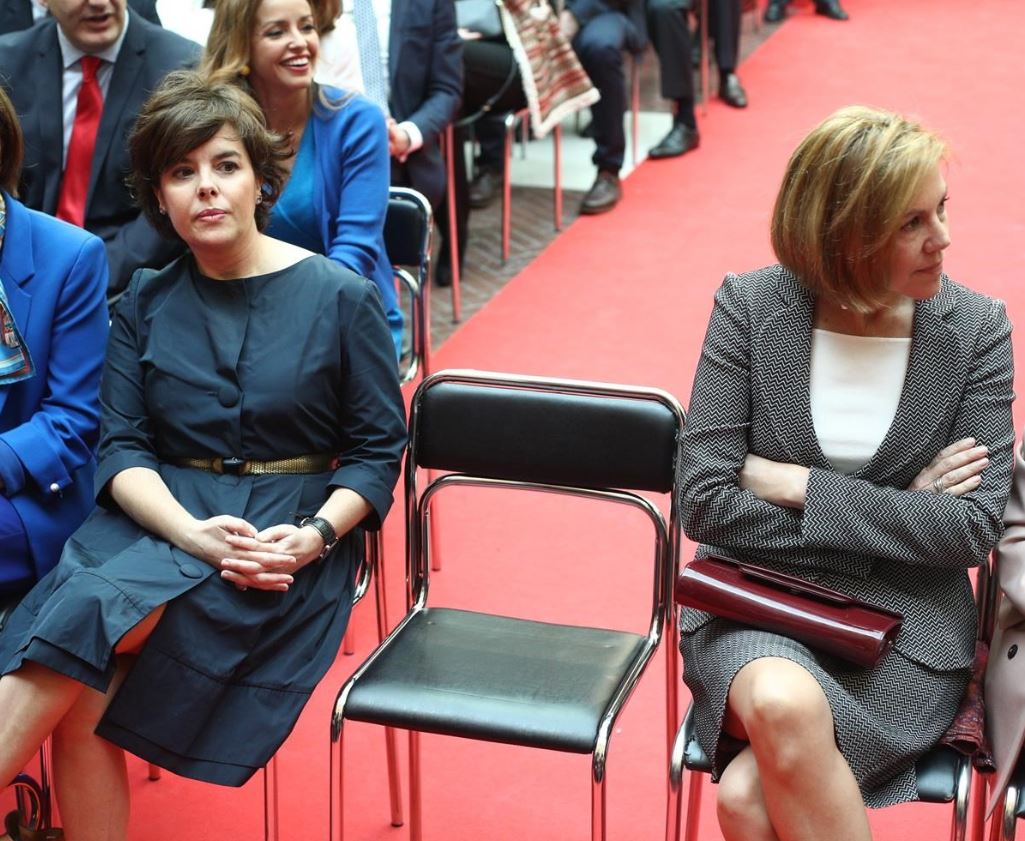 Soraya Sáenz de Santamaría y Dolores de Cospedal