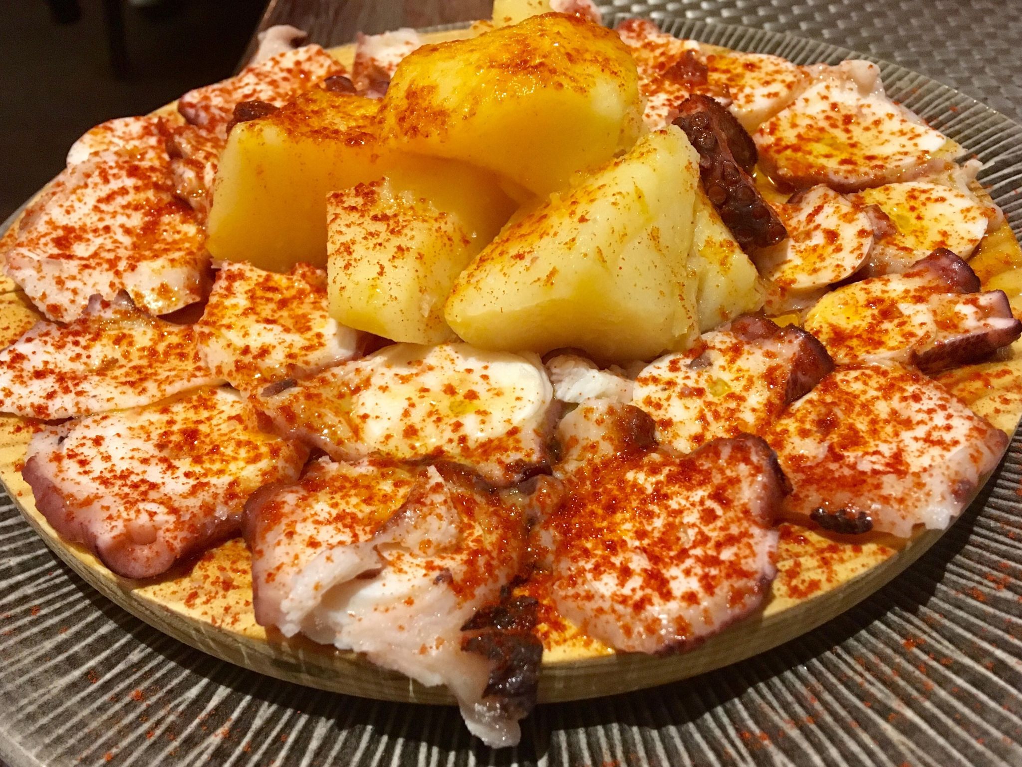 Pulpo a feira