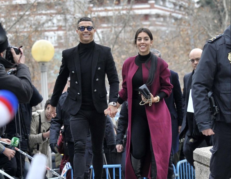 Cristiano Ronaldo y Georgina Rodríguez