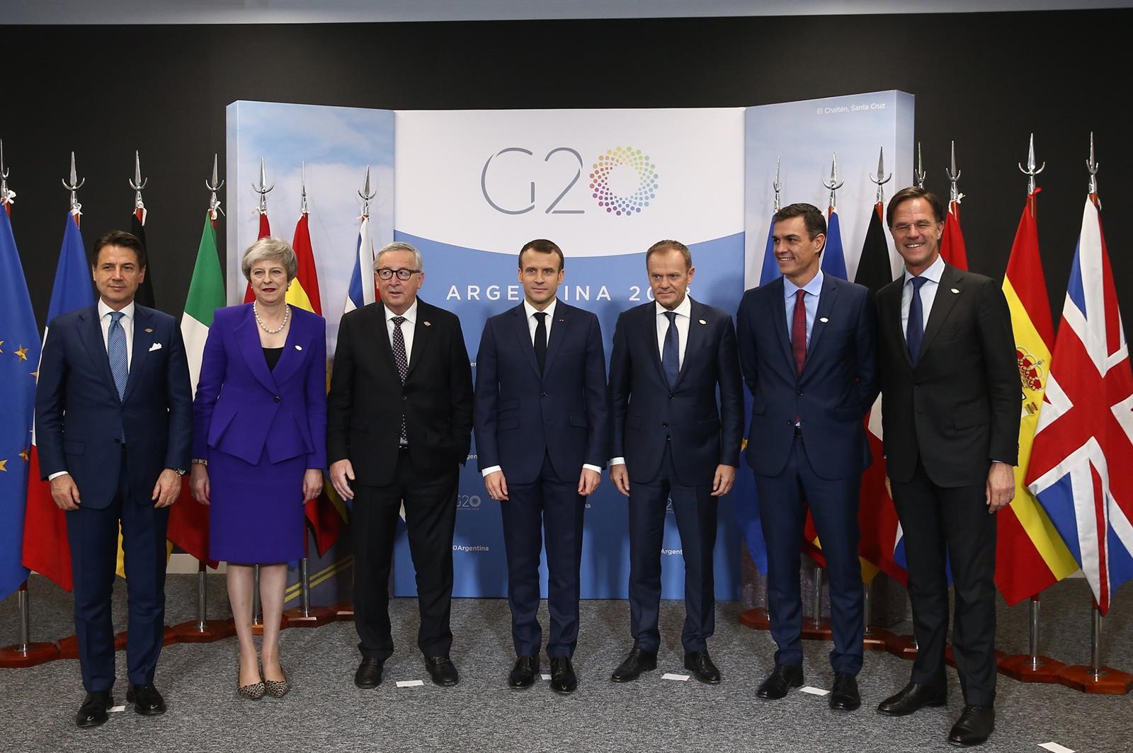Asistentes de la Cumbre del G20 en Buenos Aires