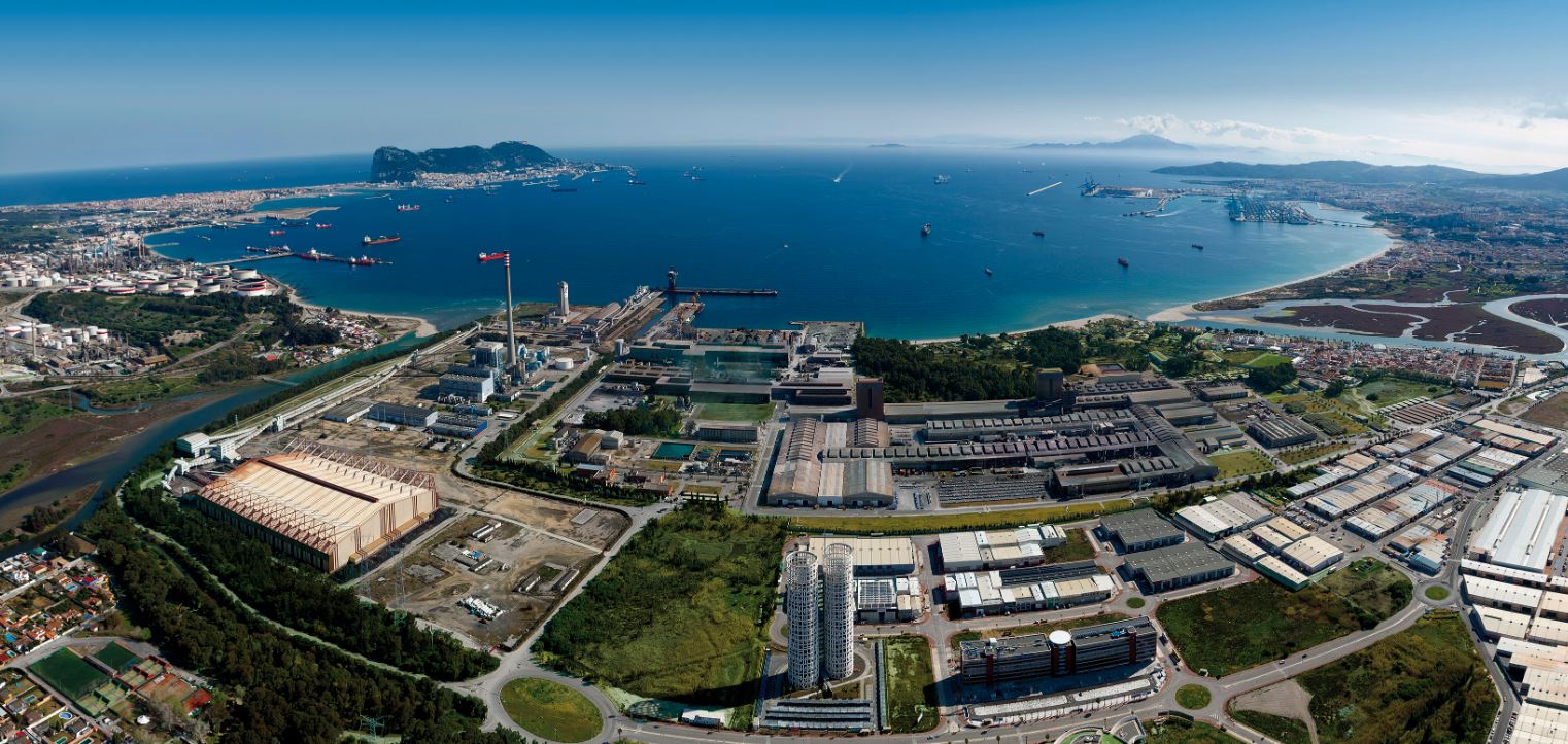 Acerinox Europa. Factoría del Campo de Gibraltar. Foto: Acerinox