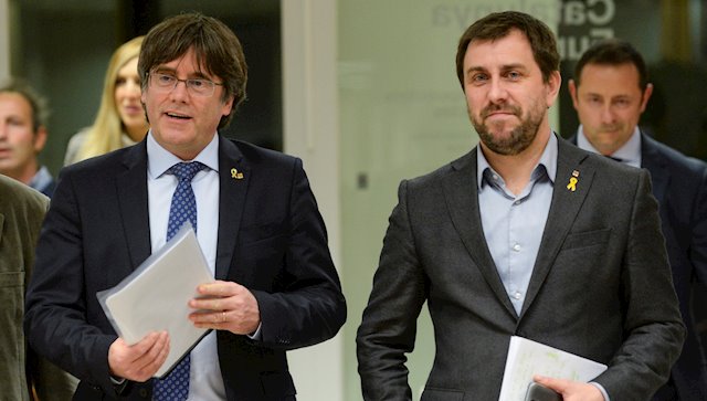 Puigdemont y Comin
