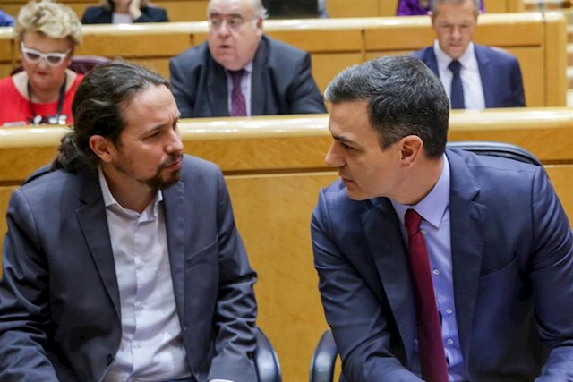 Pedro Sánchez y Pablo Iglesias