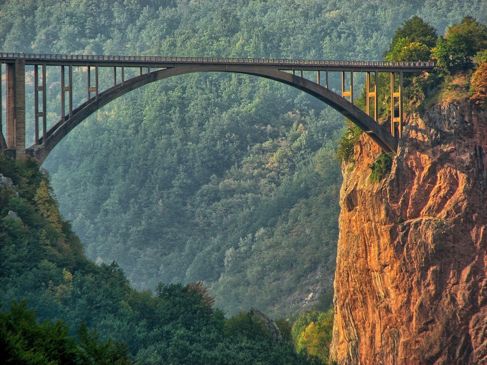 Puente río Tara, Montenegro